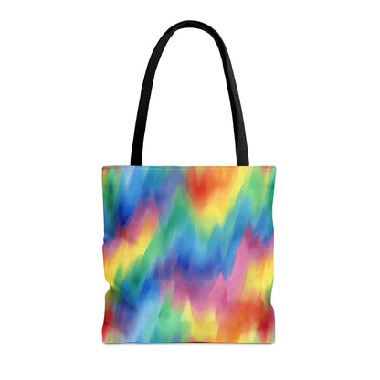 Colorwaves Canvas Tote Bag