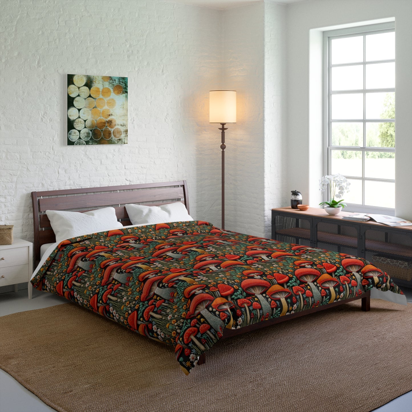 Mushroom Meadow Comforter