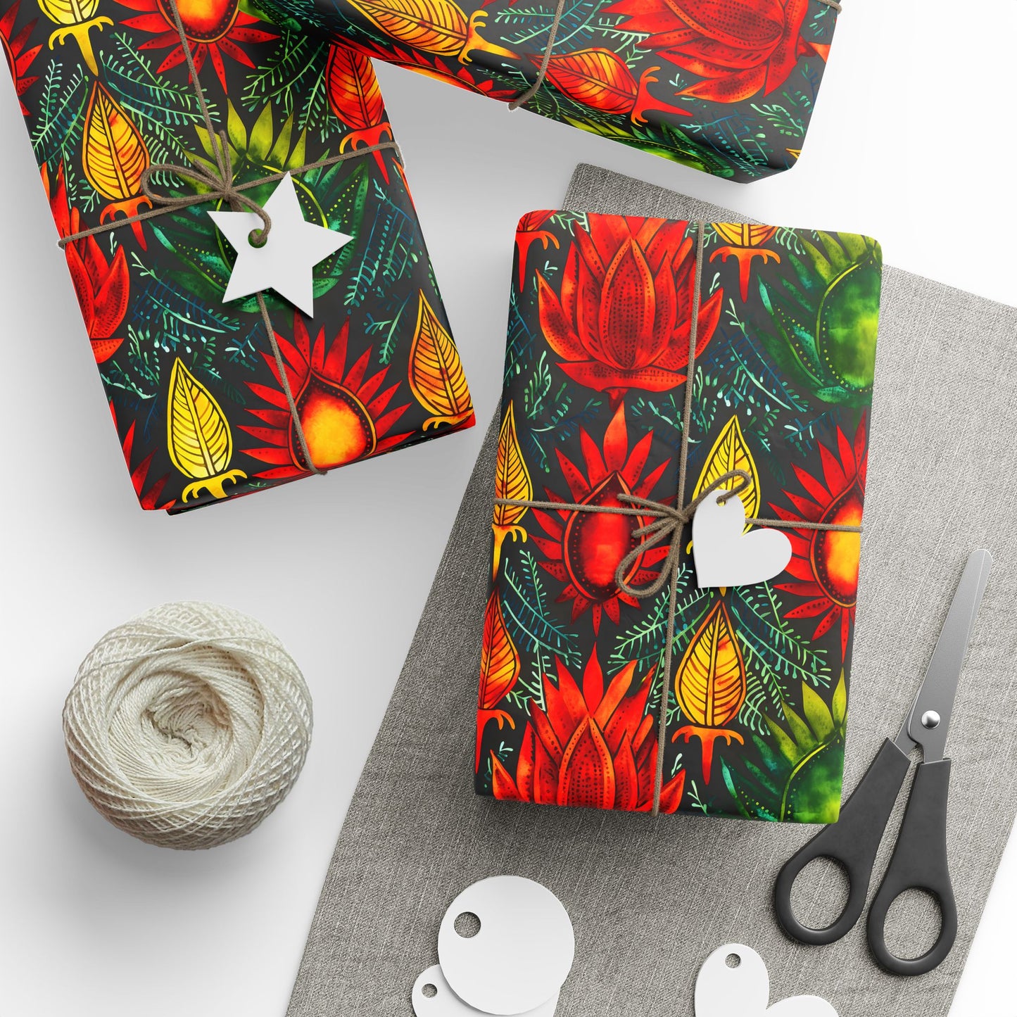 Joyful Burst Kwanzaa Wrapping Paper