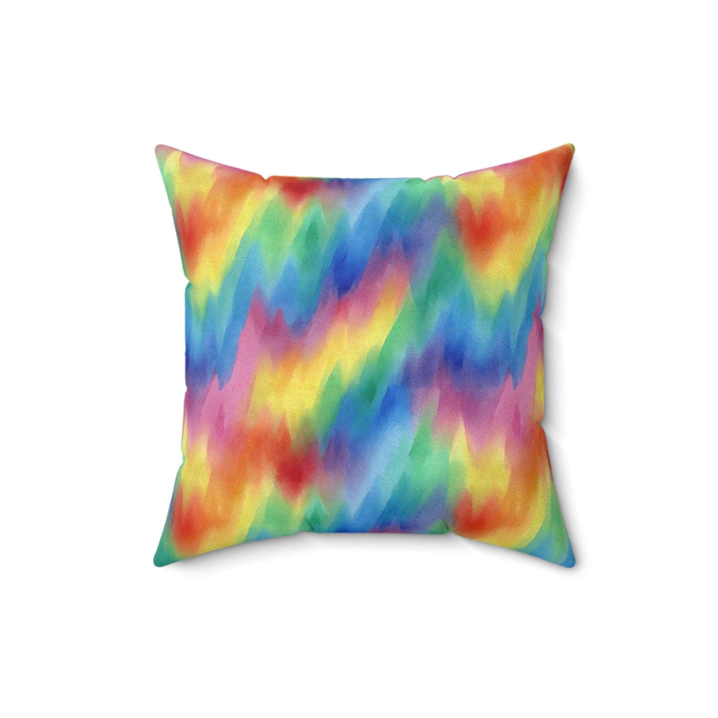 Colorwaves Throw Pillow
