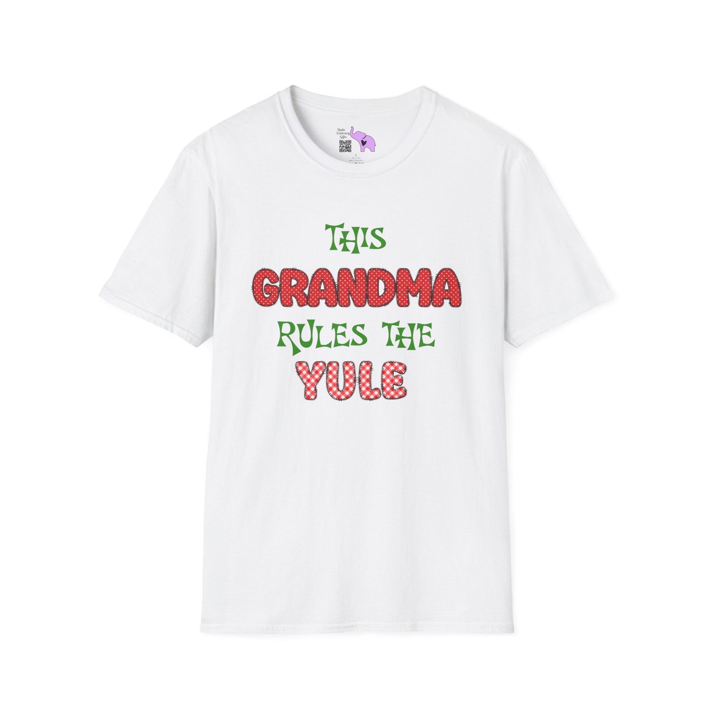 This Grandma Rules The Yule Adult T-shirt