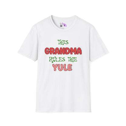 This Grandma Rules The Yule Adult T-shirt