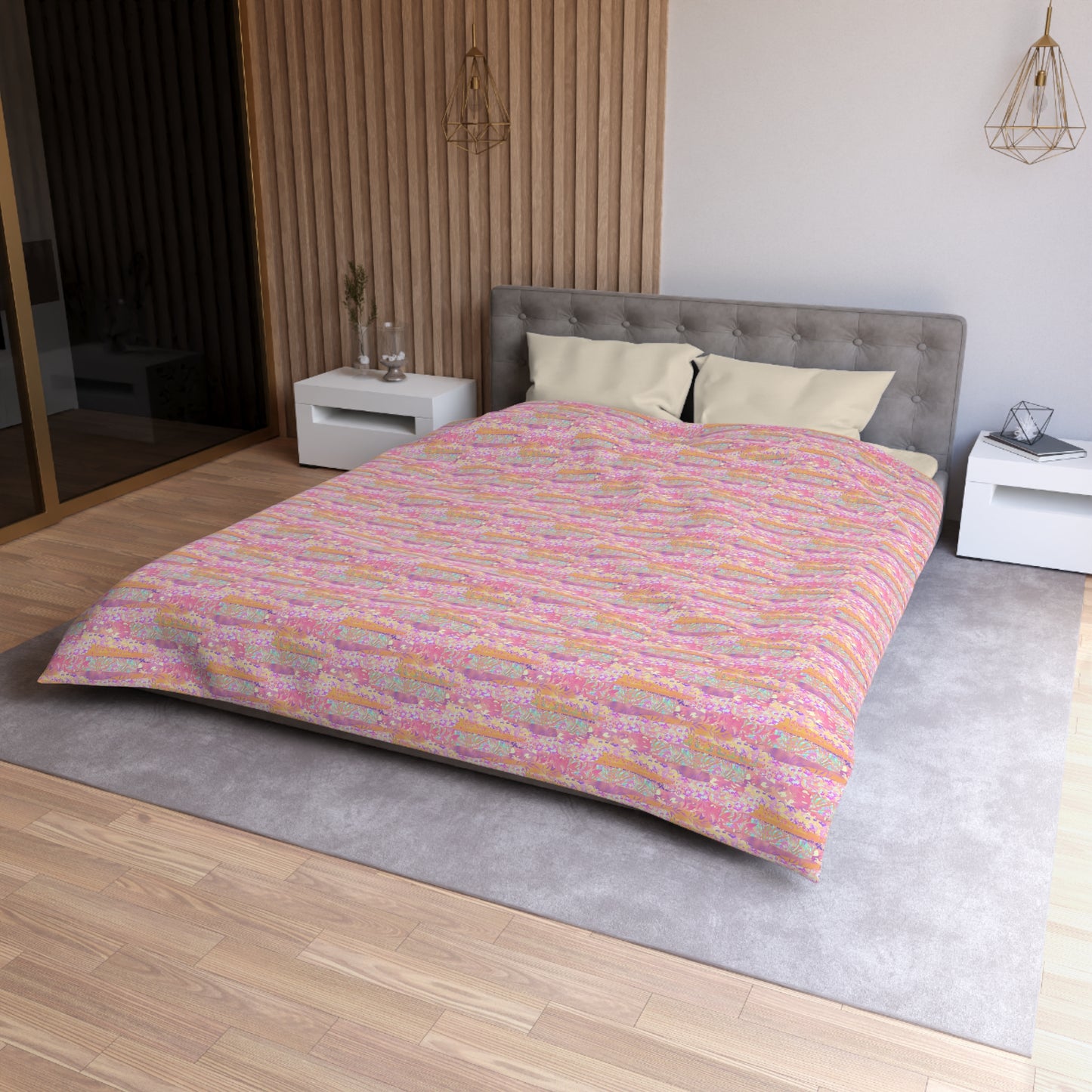 Wild Tropic Collage Duvet Bedding Set
