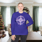 Large Snowflake 3 Adult Long Sleeve Tee