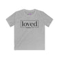 Loved Romans 5:8 Youth Softstyle Tee