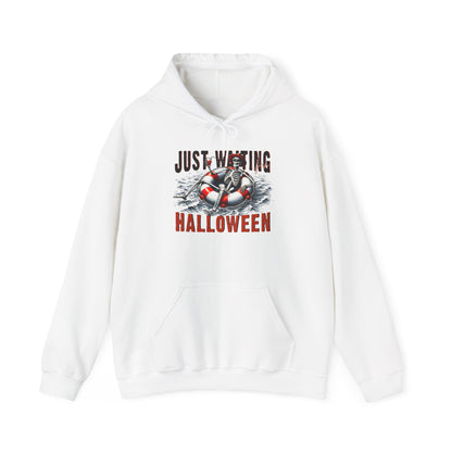 Just Waiting For Halloween Heavy Blend™ Hooded Sweatshirt