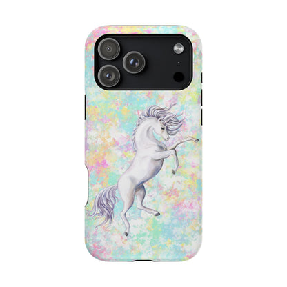 Pastel Pegasus MagSafe® Compatible Tough Case for iPhone