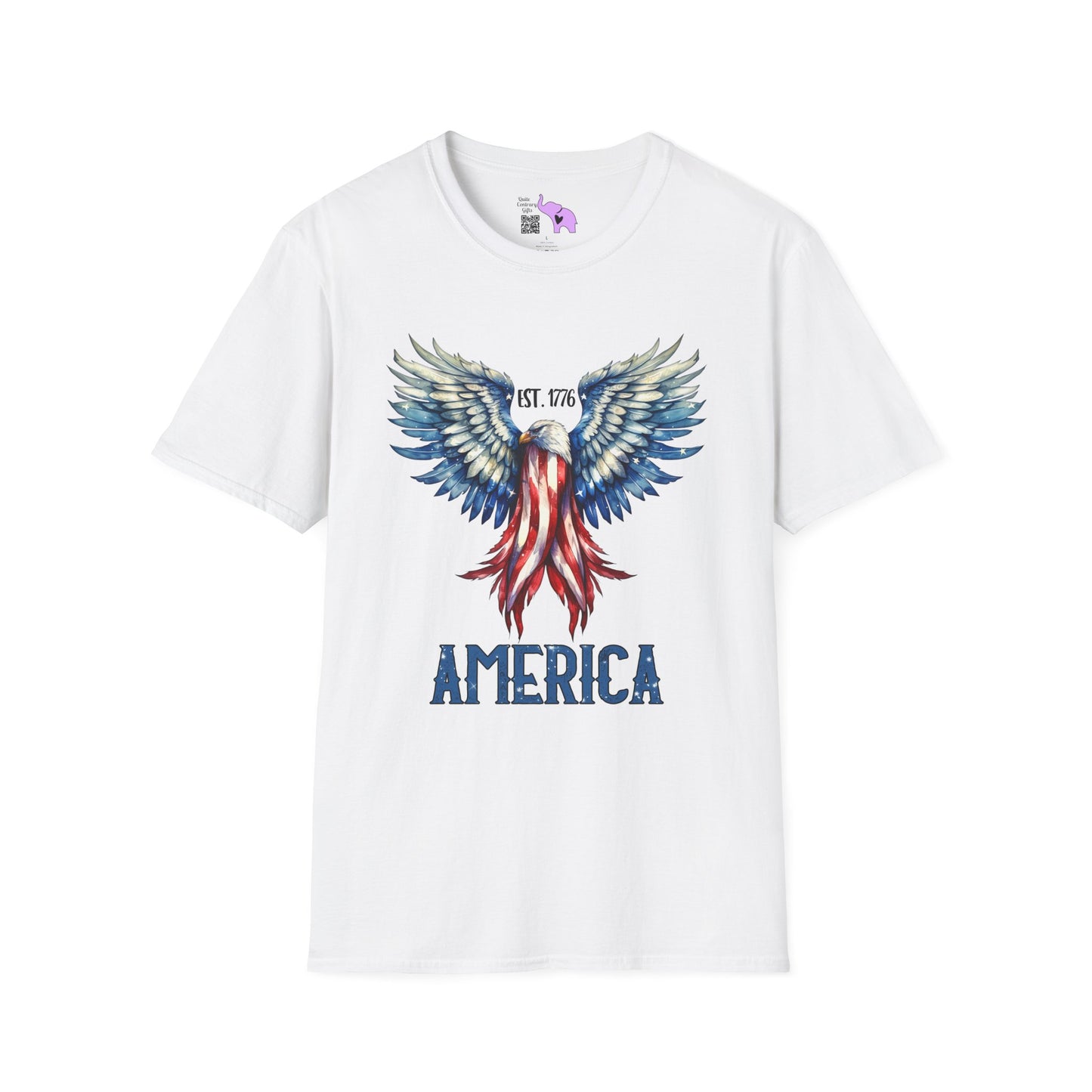 1776 America Eagle Adult T-shirt