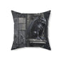 Gargoyle Vigil Throw Pillow