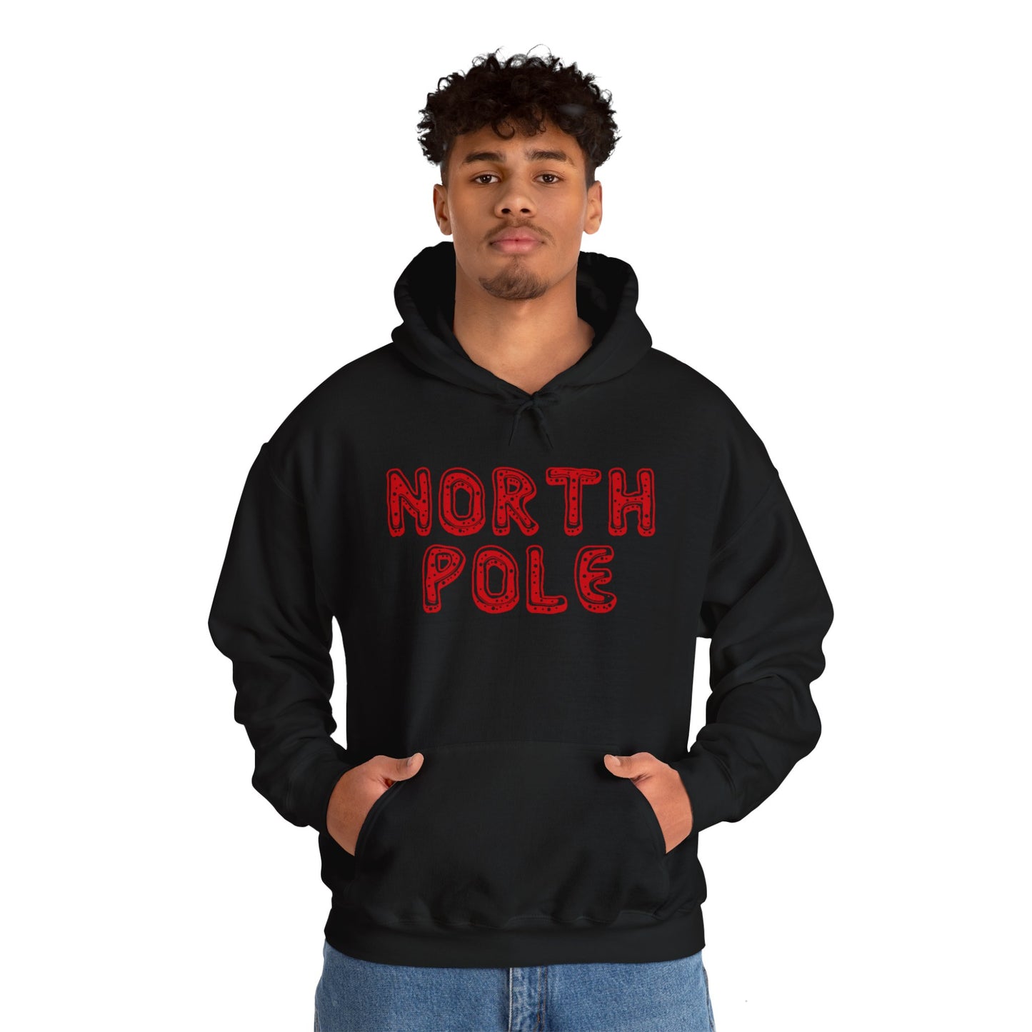 North Pole Adult Heavy Blend™ Hooded Sweatshirt