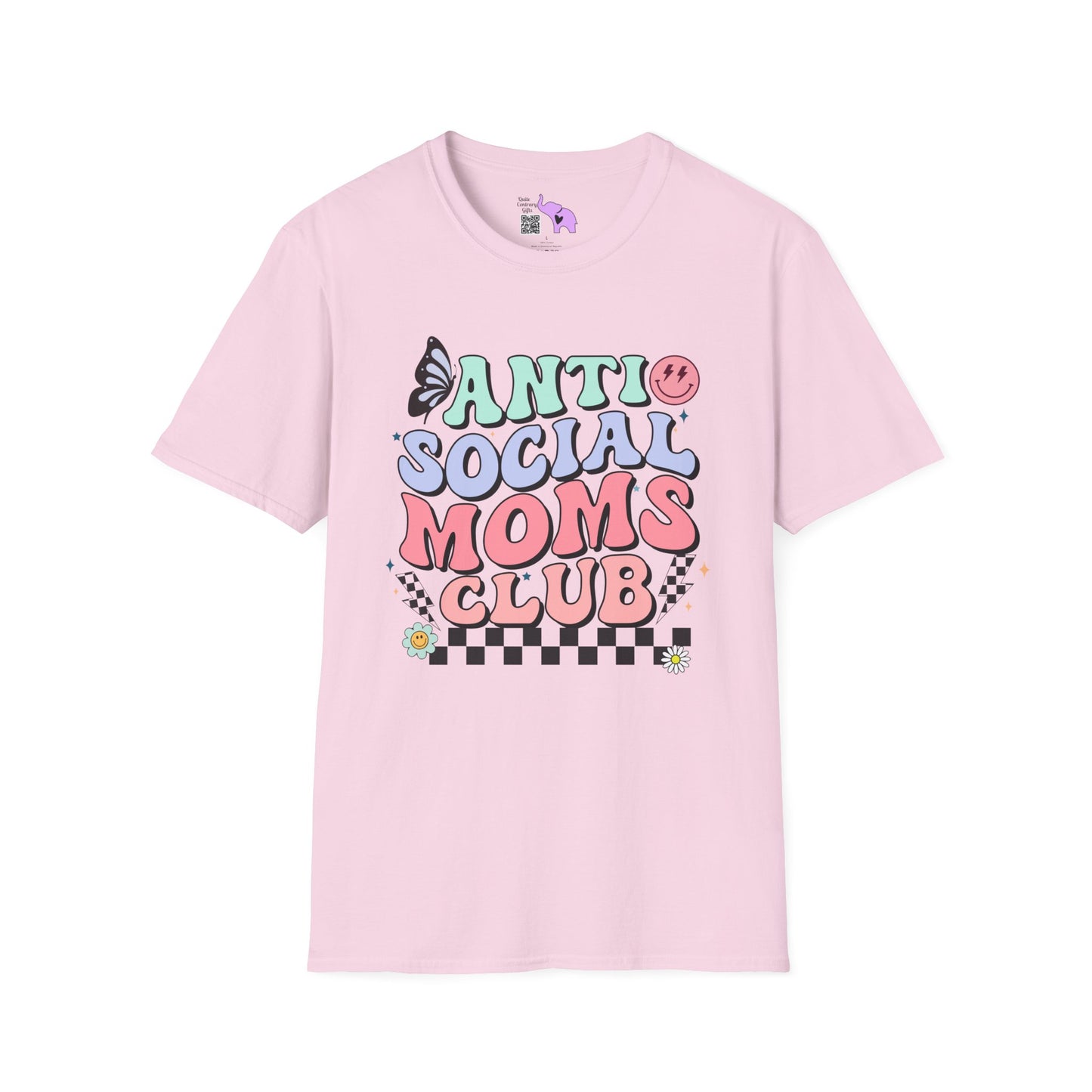 Antisocial Mom's Club T-shirt