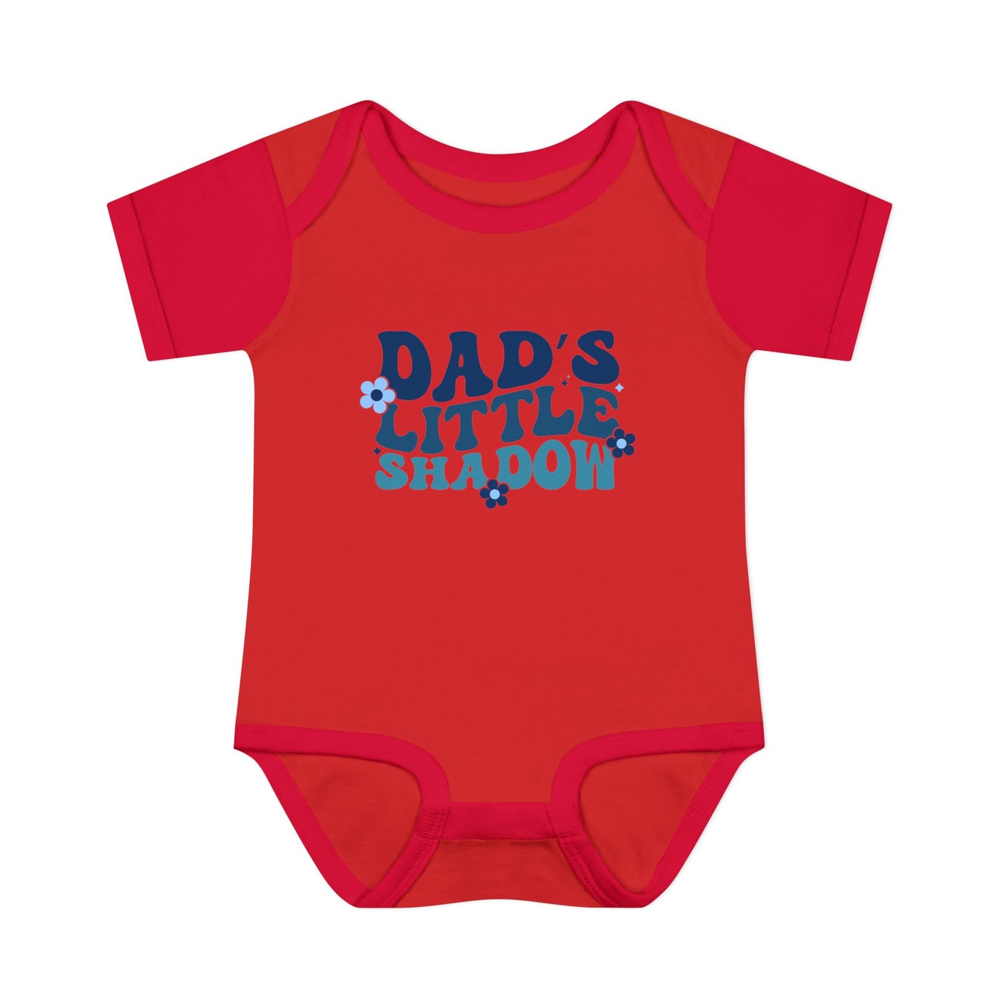 Dad's Little Shadow Infant Baby Rib Bodysuit