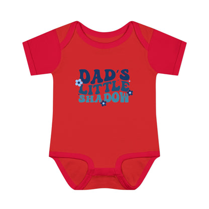 Dad's Little Shadow Infant Baby Rib Bodysuit