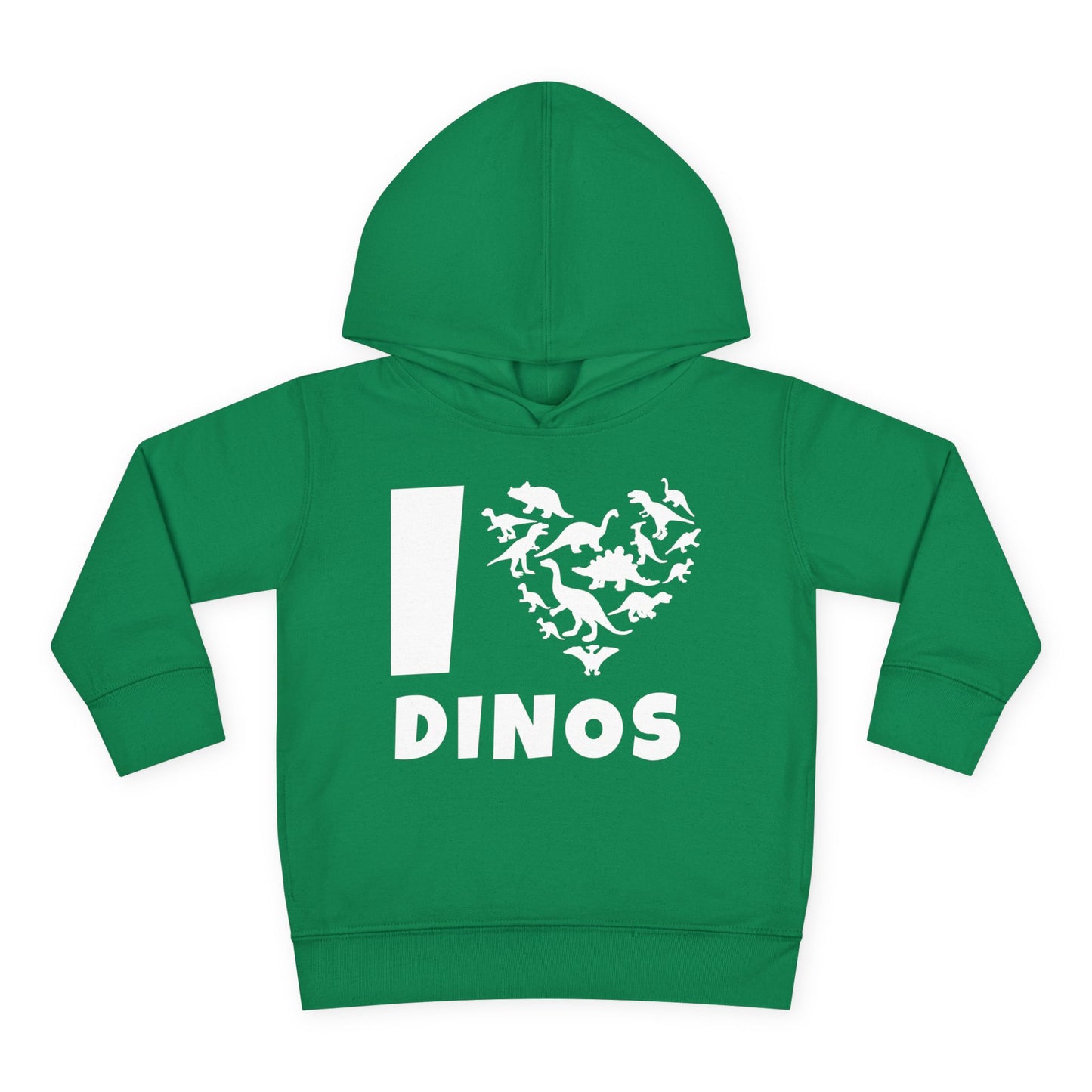 I Love Dinos (Dino Heart) Toddler Hoodie