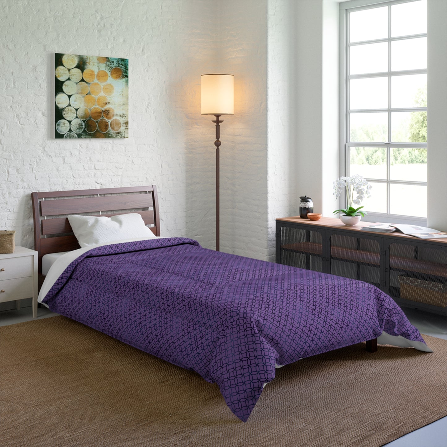 Amethyst Interlock Comforter