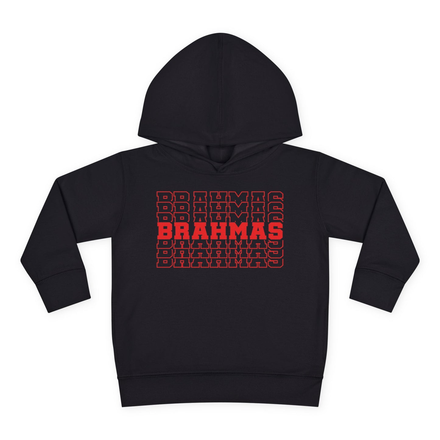Brahmas (Stacked) Toddler Hoodie