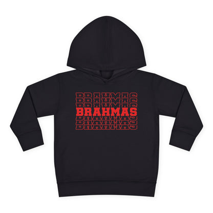 Brahmas (Stacked) Toddler Hoodie