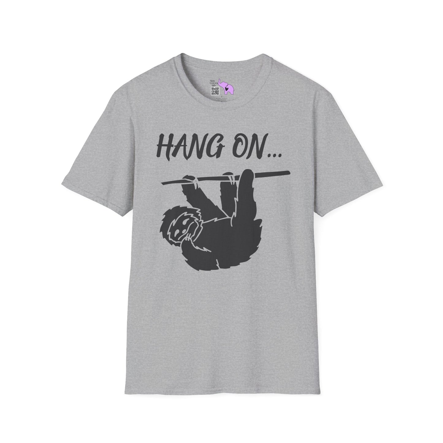 Hang On (Sloth) Adult T-shirt