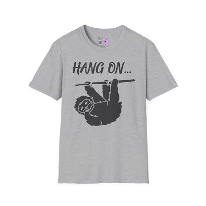 Hang On (Sloth) Adult T-shirt