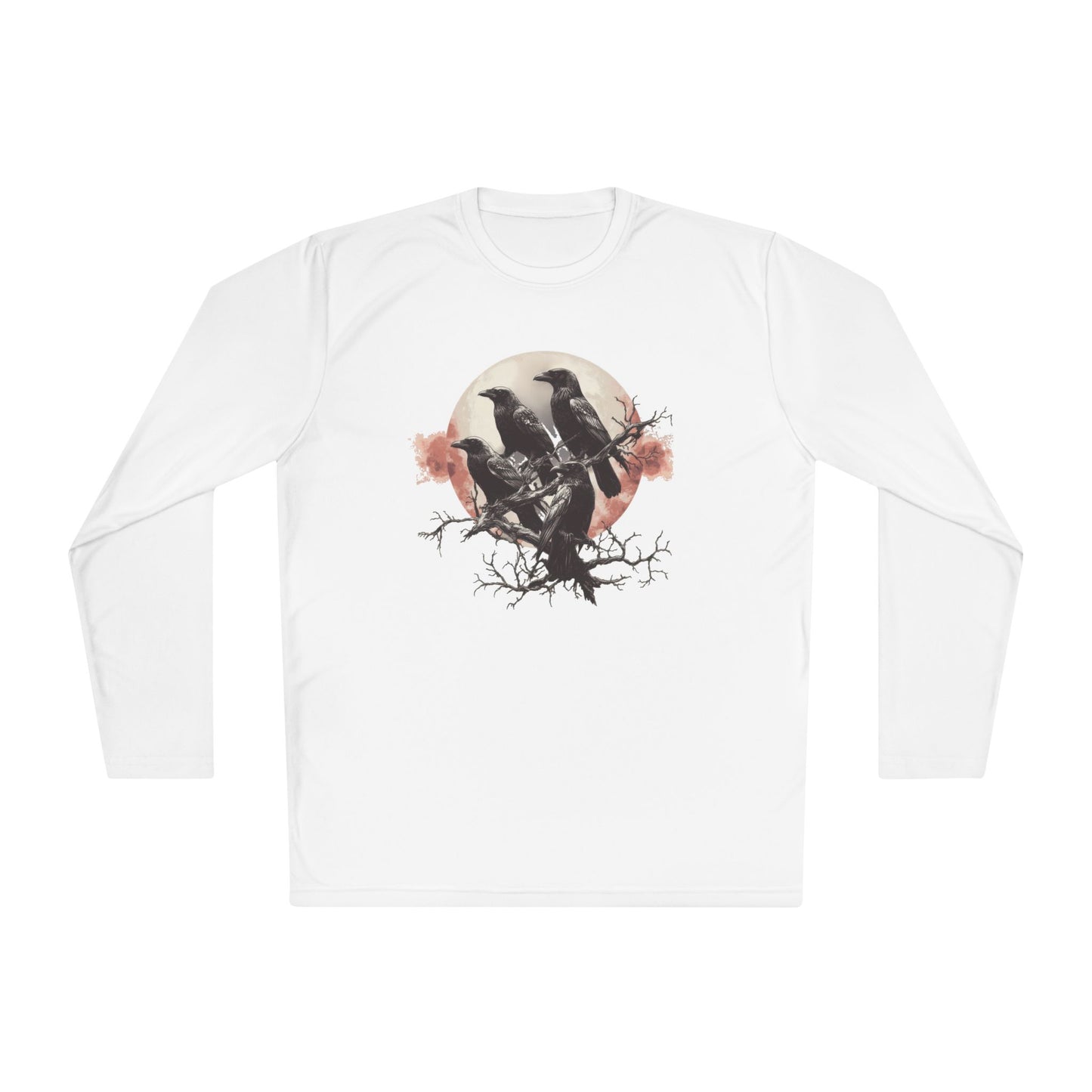 Halloween Crows 2 Adult Long Sleeve Tee