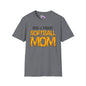 Loud & Proud Softball Mom Adult T-shirt