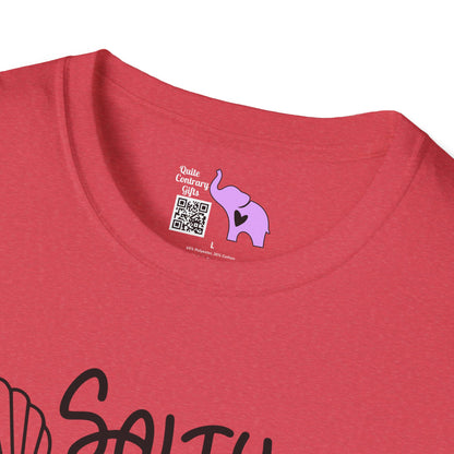 Salty As A Beach Adult T-shirt