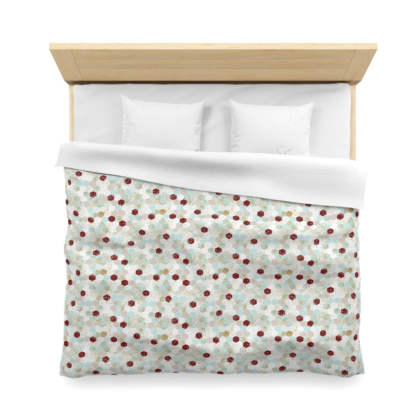 Love Letters & Honeycomb Duvet Bedding Set