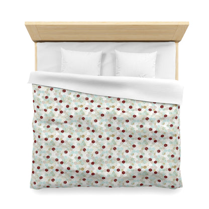 Love Letters & Honeycomb Duvet Bedding Set