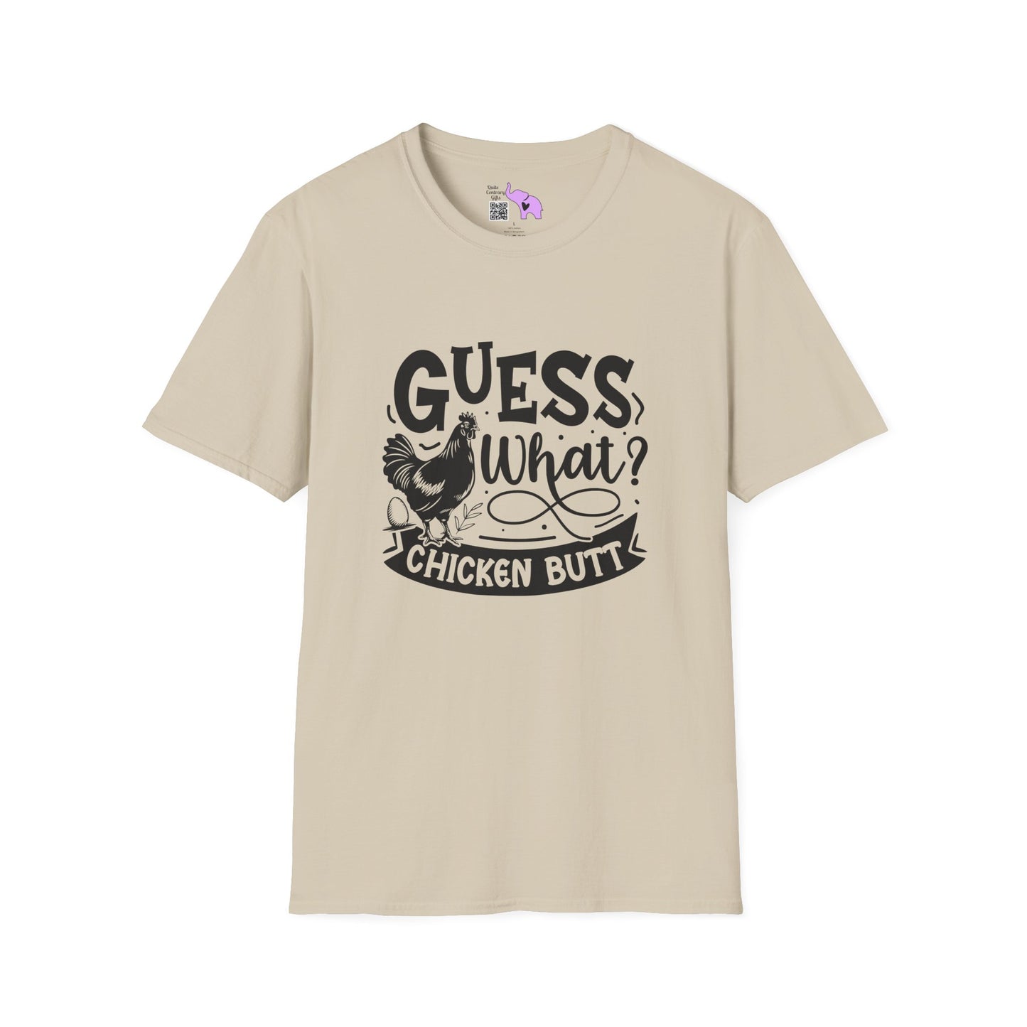 Guess What? Chicken Butt Adult T-shirt