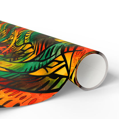 Kuumba Spark Kwanzaa Wrapping Paper