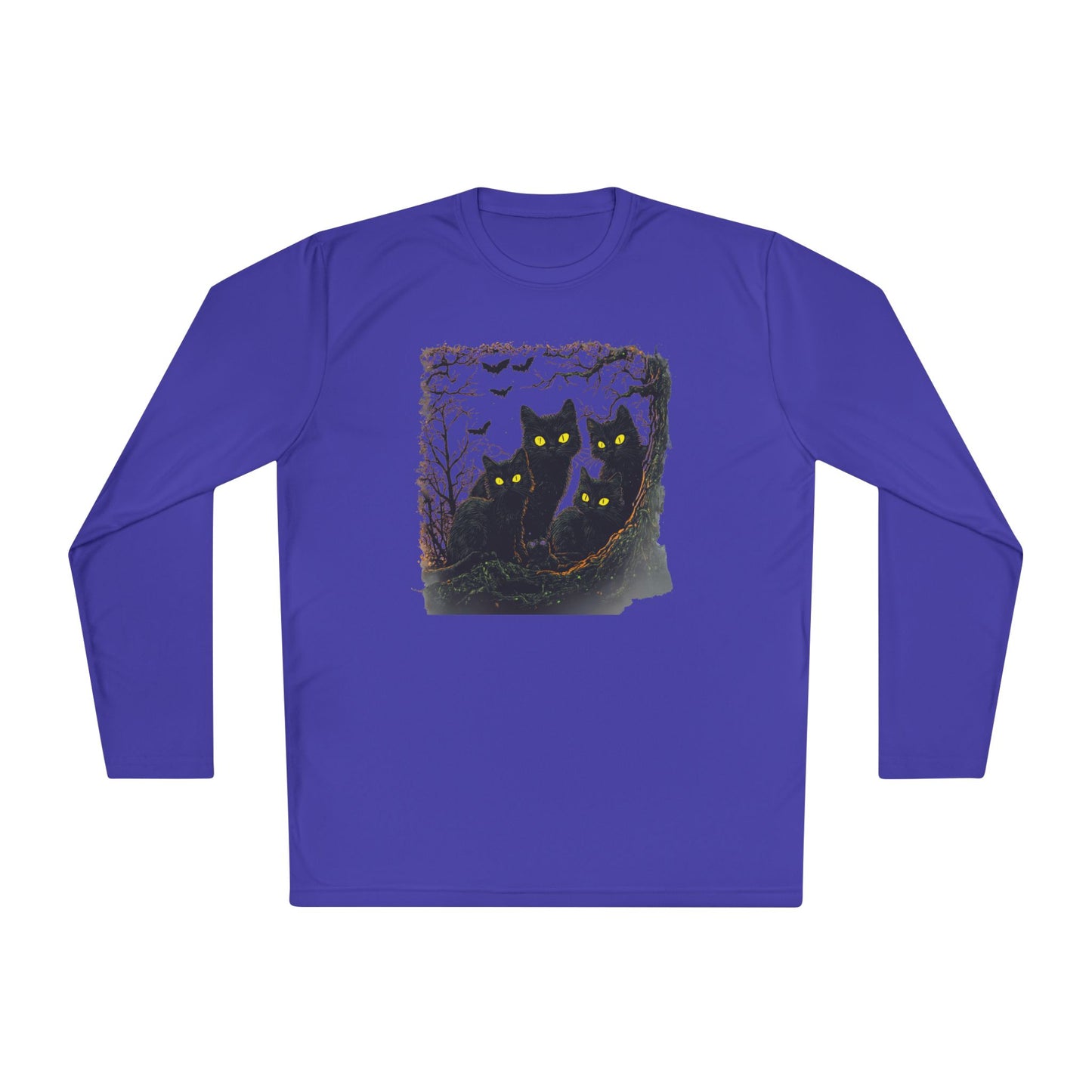 Black Cats Adult Long Sleeve Tee