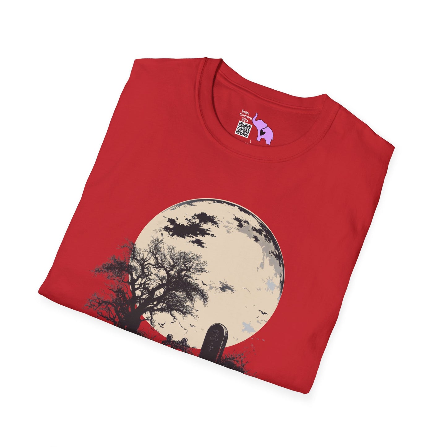 Halloween Grave Adult T-shirt