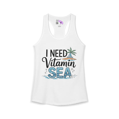 I Need Vitamin Sea (2) Women's Ideal Racerback Tank
