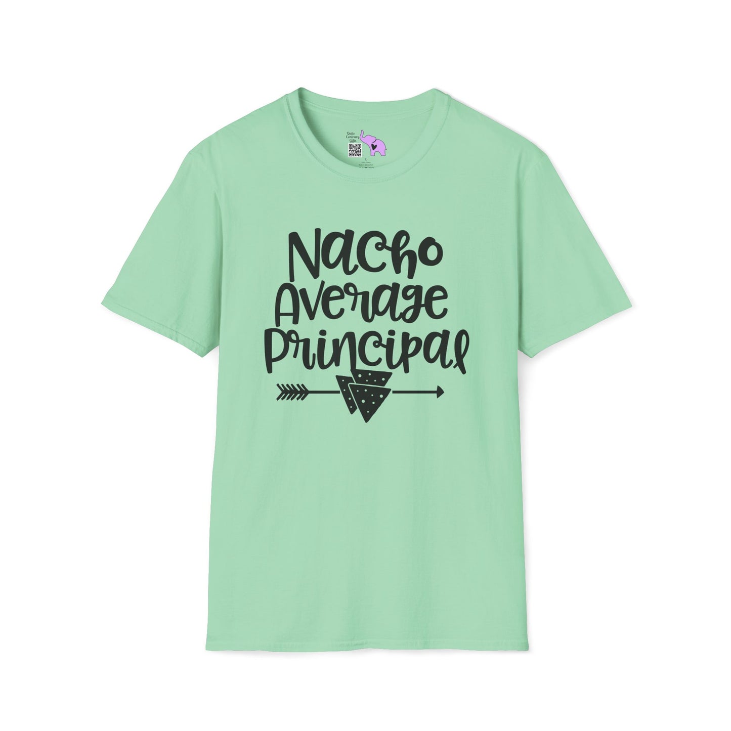 Nacho Average Principal Adult T-shirt