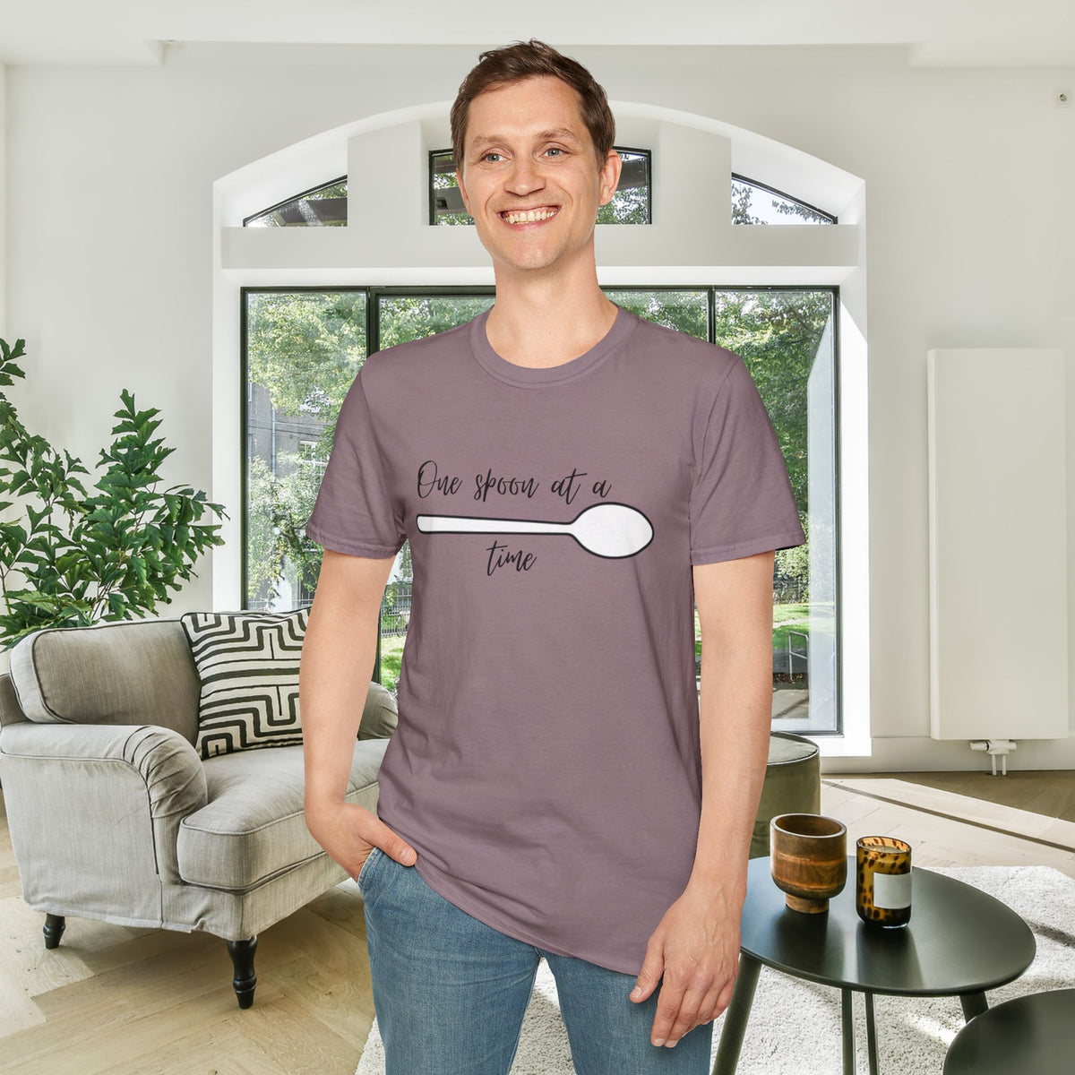 One Spoon At A Time Adult T-shirt