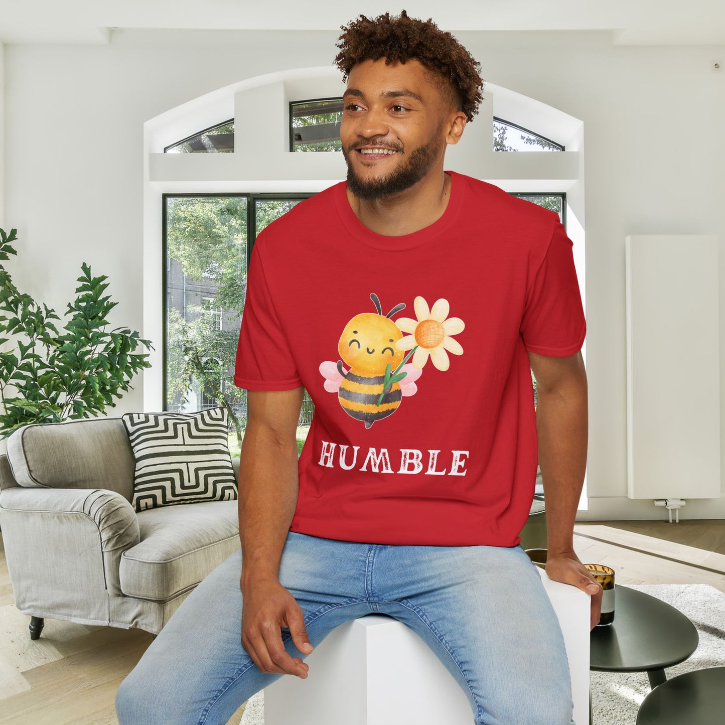 Bee Humble Adult T-shirt