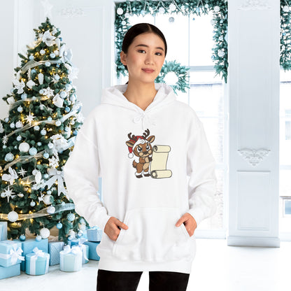 Reindeer Claus Adult Heavy Blend™ Hoodie