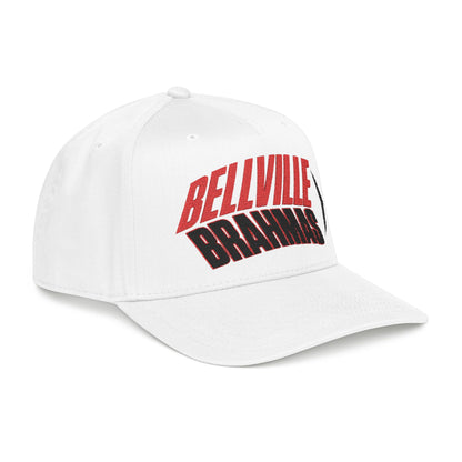 Bellville Brahmas (Angled) Mid Profile Baseball Cap