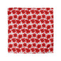 Crimson Poinsettia Sketch Microfiber Duvet Cover