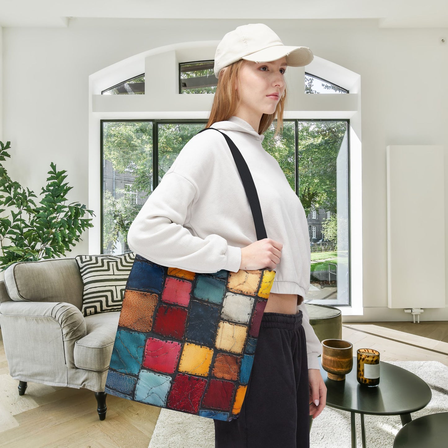 Patch Pop Canvas Tote Bag