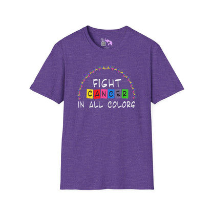 Fight Cancer in All Colors 11 Adult T-shirt