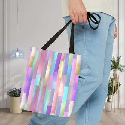 Enchanted Mosaic Canvas Tote Bag