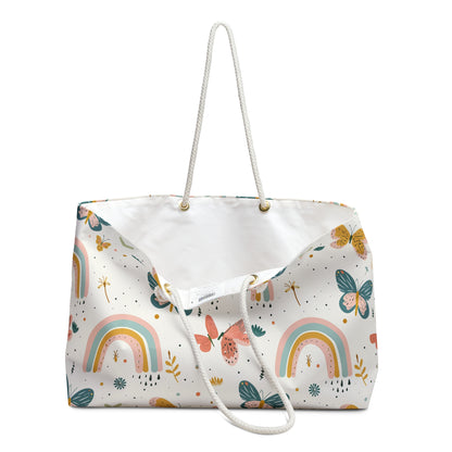 Whispering Wings & Rainbows Weekender Bag