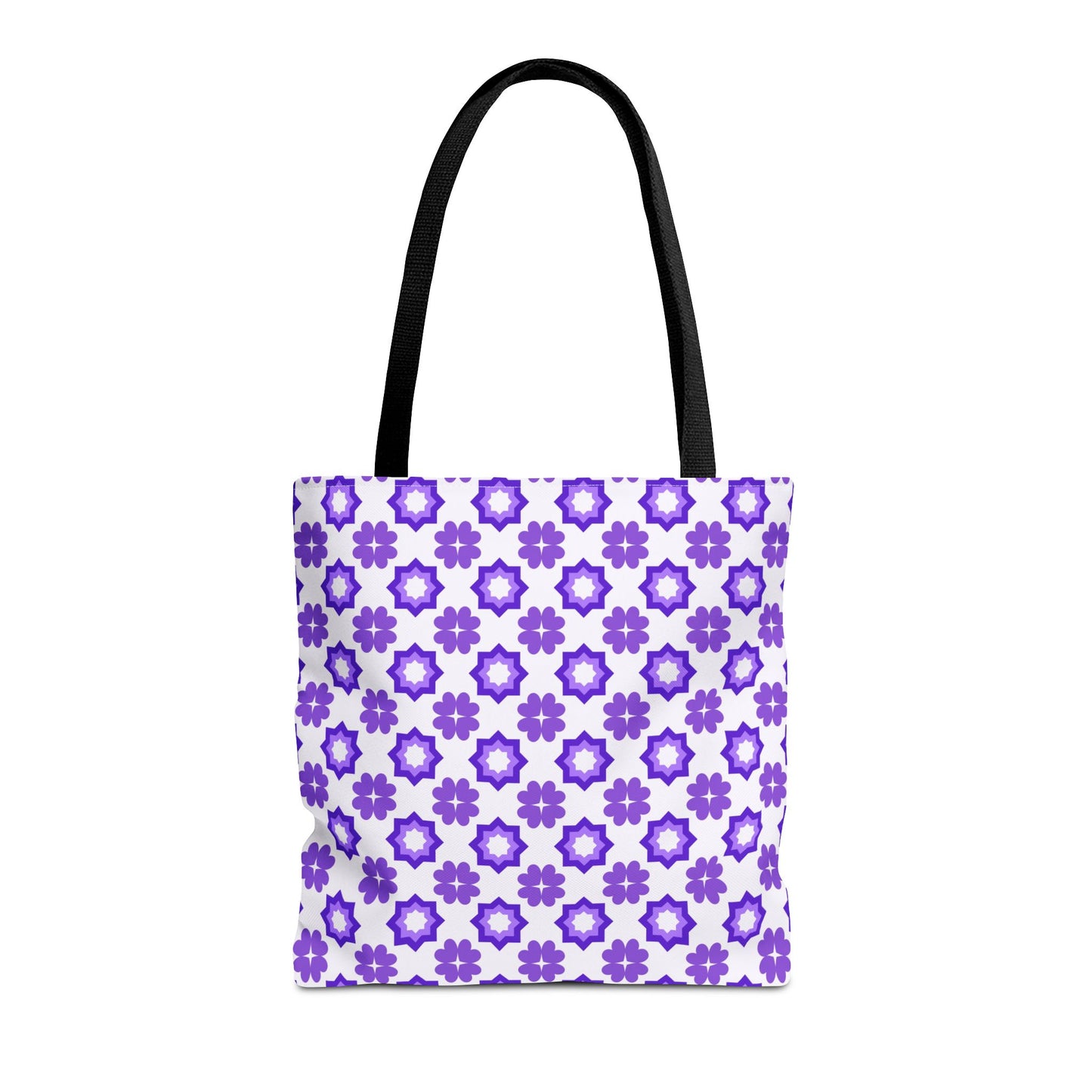 Purple Prism Garden Canvas Tote Bag