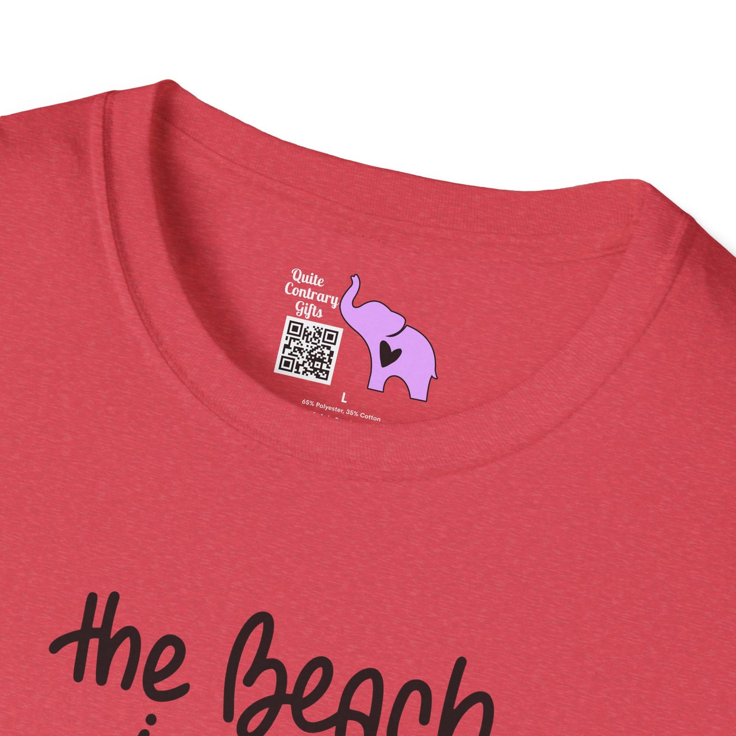 The Beach Is My Happy Place (2) Adult T-shirt