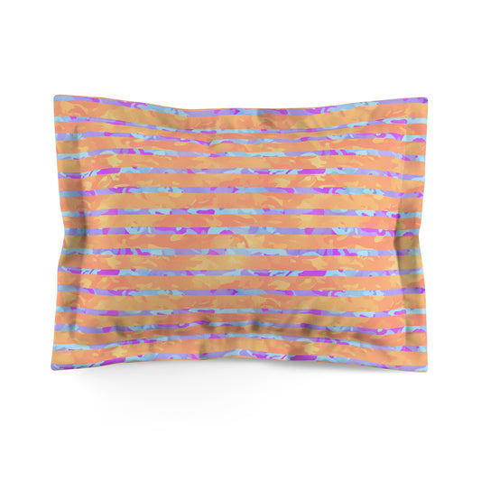 Split Spectrum Camo Microfiber Pillow Sham