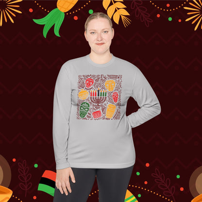 Kwanzaa Traditions Adult Long Sleeve Tee