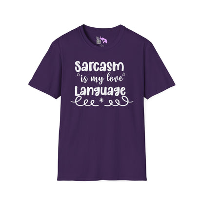 Sarcasm Is My Love Language Adult T-shirt
