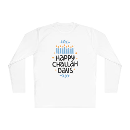 Happy Challah Days Adult Long Sleeve Tee