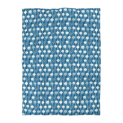 Oceanline Shells Microfiber Duvet Cover